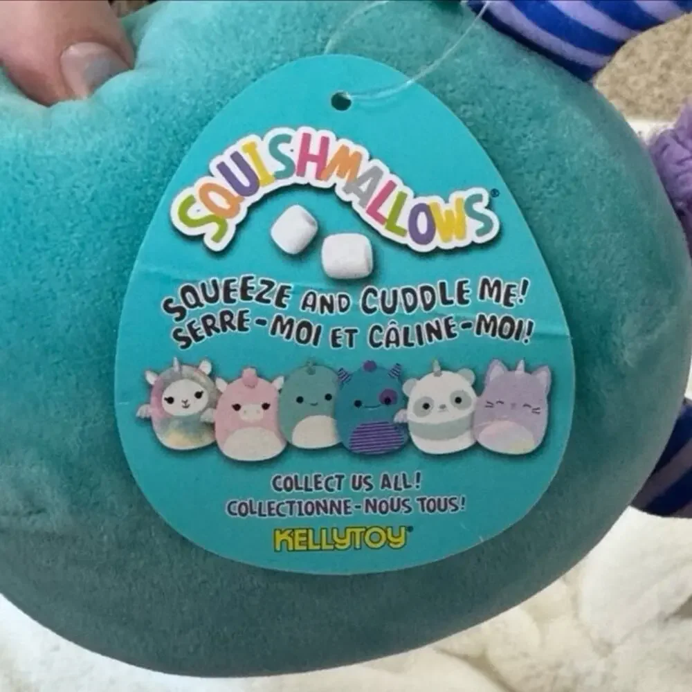 Squishmallows gabby yeti + morti Martian 5”